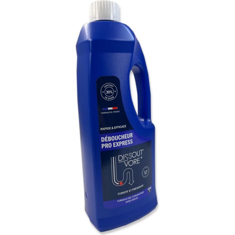 Déboucheur PRO Express AVEL Dissout'Vore, 1 litre