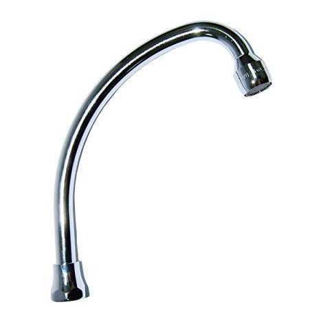 Boutte 3179128 BEC15150 Bec de robinet col de cygne femelle 15 x 21 14 longueur 150 mm (1/2)