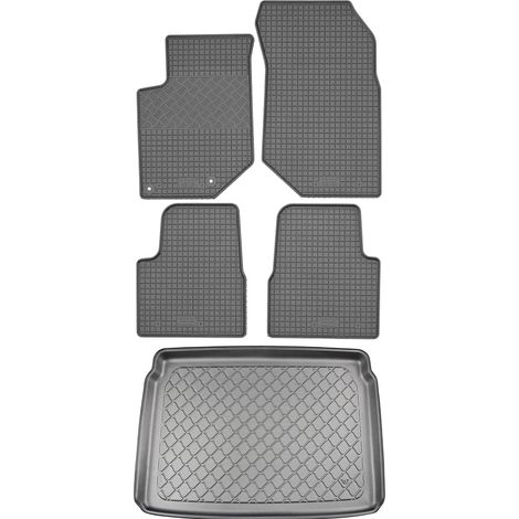 Set di tappetini in gomma per auto e tappetino per bagagliaio per Peugeot 2008 II SUV (5 porte) dal gennaio 2020. (1/5)