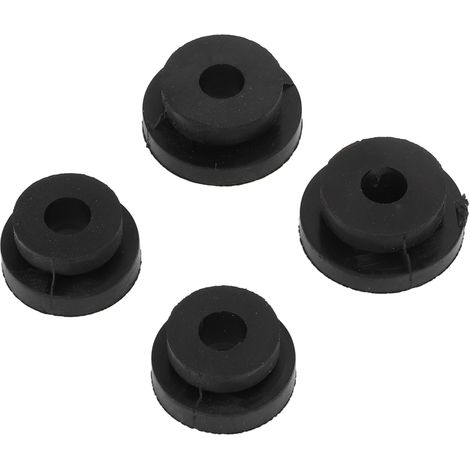 Jeu de 4 pattes de fixation pour radiateur 572312 en caoutchouc, adaptable Land Rover Defender 200Tdi et 300Tdi (1990-1998) (1/5)