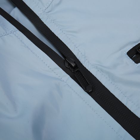 Gilet rafraîchissant microporeux respirant à trois niveaux de réglage avec ventilateur, adapté au travail par temps chaud, taille L. (1/5)