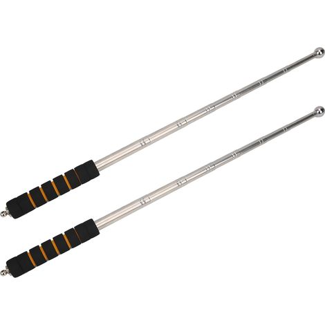 Marteau d'inspection de carrelage télescopique 130 cm, outil portable à tambour 2 pièces (1/5)