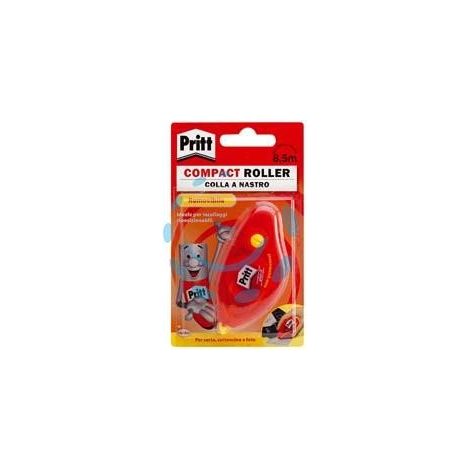 COLLA PRITT ROLLER COMPACT REMOVIBILE - nastro mt.10x8,4mm