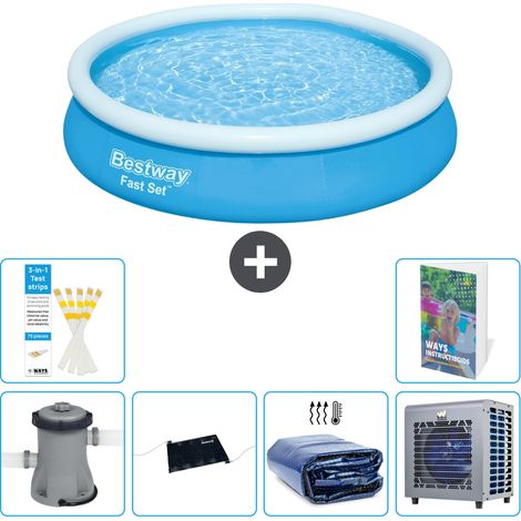 Bestway Piscina Bestway Fast Set Rotonda - 366x76 cm - 7-pezzi S216 (1/5)