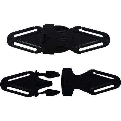 2 Clips de Sécurité pour Siège Auto Enfant,Boucle de Sécurité pour Siège Auto,Clip de Sécurité pour Prolongateur de Ceinture de Sécurité (1/5)