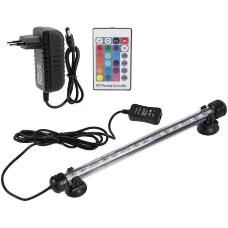 Lampe LED résistante à la chaleur pour aquarium, idéale pour la décoration (prise UE 110-240 V).