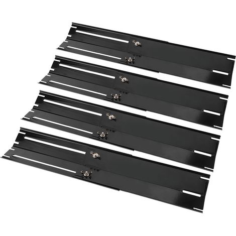 Plaque chauffante pour barbecue à gaz, plaque chauffante en acier inoxydable, plaque chauffante émaillée, compatible avec les modèles Brinkman/Char-Broil/Charm Glow/Kenmore/Master Forge/NexGrill (1/5)
