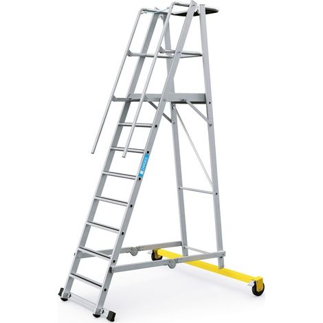 ZARGES LM-Plattformleiter 8 Stufen (1/5)