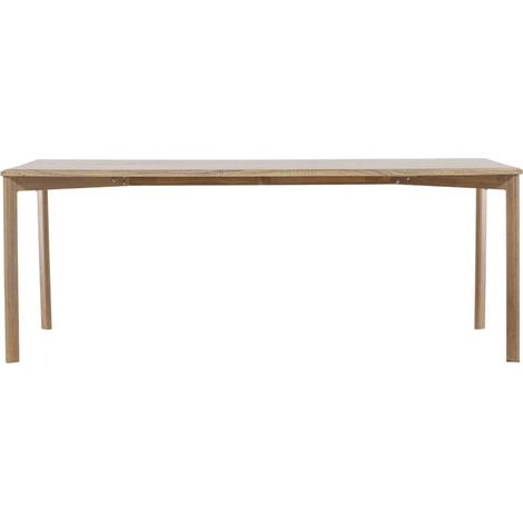 Damon Esstisch 90x200cm whitewash.