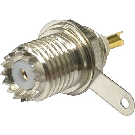Mini presa UHF per chassis - dritta (1/2)