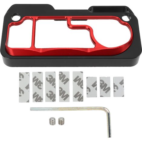 Compteur Moto Protection Cover Métal Imperméable Remplacement CB650R CBR650R 2019-2021 Rouge (1/5)