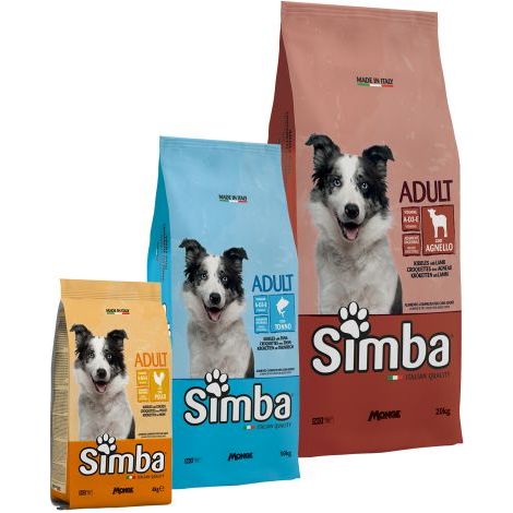 CROCCHETTE PER CANI 'SIMBA' tonno - kg 4