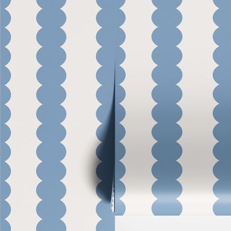 Revêtement mural rayé autocollant 45 × 300 cm – Papier peint adhésif amovible pour rénovation et décoration intérieure, pose facile (1/5)