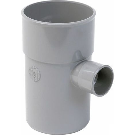 Nicoll – Raccord de robinetterie culotte 87°30 mâle-femelle PVC Ø100/40 – Évacuations sans impuretés – Soudures renforcées – Collage propre