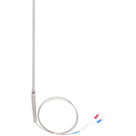 Thermocouple de type K, sonde de 200 mm, réponse rapide, large plage de mesure, capteur de température 2 m / 78,7 po (1/5)