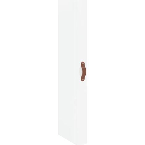 Maison Exclusive - Armario de pared blanco brillante 34,5x34x90 c (1/5)