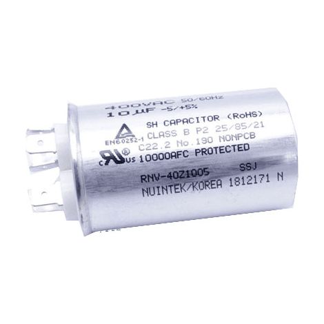 CONDENSATEUR 10UF SINGLE 50/60HZ - 400V 40MM POUR CLIMATISEUR LG - EAE43285010