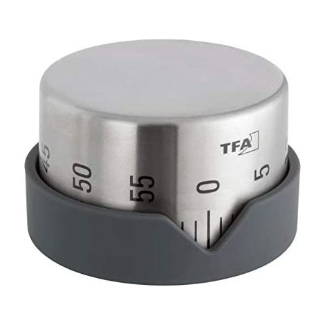 Timer TFA Dostmann Dot acciaio inox (1/4)