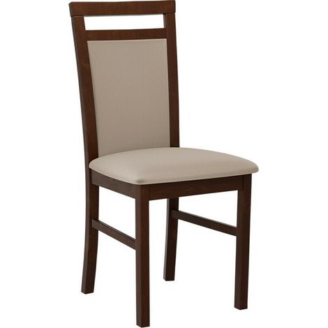 Silla Victorville 154, Paros 2, 93x43x40cm, Tapiz, De madera, Madera, Muebles ya montados (1/4)