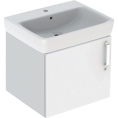 Ensemble de lavabo pour enfants GE, avec US, porte verrouillable, 59,5x56,3x48,3 cm, blanc