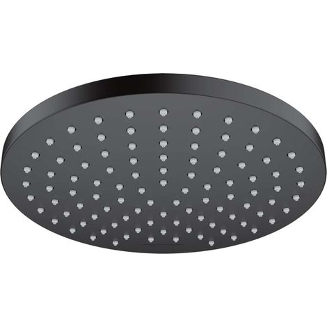 Hansgrohe Vernis Blend - Soffione doccia, diametro 20 cm, EcoSmart, nero opaco 26277670 (1/4)