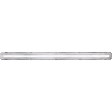 Réglette WORKS IP65 1x18W 4000K Matière plastique Gris, H.7.3 - IP65 - G13 /Nordlux Extérieur (1/2)