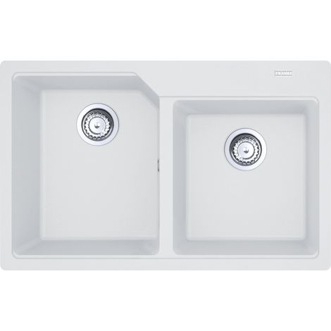 Franke Urban Ubg 620-36-33. Tipo di lavello: Lavello sottopiano, Forma del lavandino: Rettangolare, Materiale del lavandino: Fragranito. Larghezza: 780 mm, Lunghezza: 500 mm, Larghez... - 114.0686.766