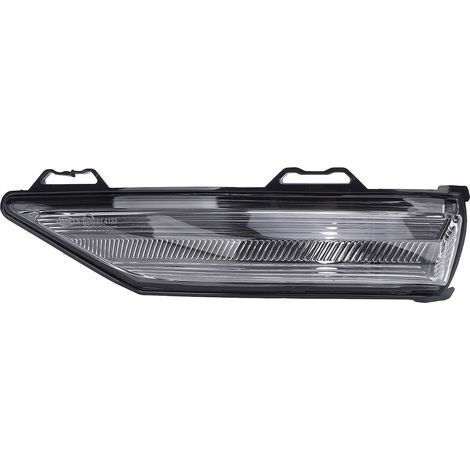 Indicateur de Miroir d'aile Lentille, Miroir de Porte Turn Signal Lampe de Lampe Claire Installation Facile à l'épreuve des Intempéries Longue durabilité pour 2017–2021 (Gauche 2092588). (1/5)