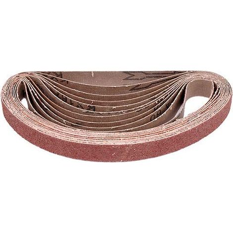Nastro abrasivo senza fine, 10 pezzi P60 20520MM - YT-09747 (1/4)