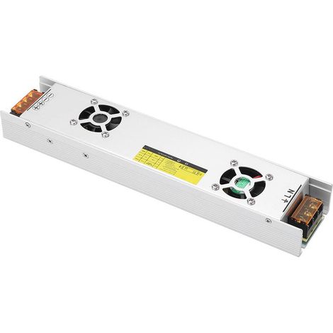400-W-Netzteil für LED-Streifen im Innenbereich, 12-V-33,3-A-Transformator, 185–264 V AC Eingang, wasserdichtes Gehäuse für den LED-Streifentreiber (1/5)