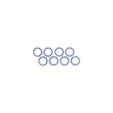 Lot de 8 roulements à billes pour roues de robot Polaris 280 180 – Dimensions 28x15mm – Corps plastique – Billes acier inoxydable (1/5)