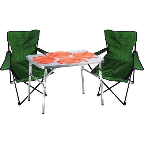 3-teiliges Campingmöbel Set-M44756+2xMPO2432