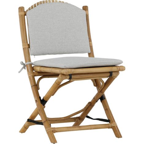 Chaise de Jardin "Cane" 92cm Naturel (1/5)