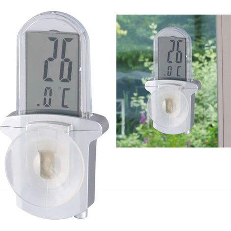 Termometro digitale grundig 7854 display LCD ventosa