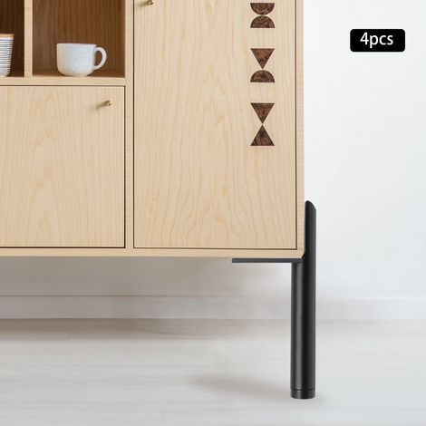 4 Stück schwere Möbelfüße, maximale Tragkraft 300 kg, 15cm Hebehöhe, geeignet für verschiedene Möbel