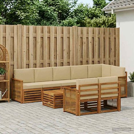 vidaXL Sofagarnituren Massivholz Akazie (1/5)