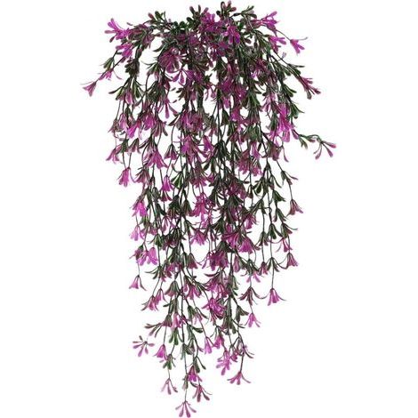 pcs Artificial Hanging Plant Flowers Artificial Plants Garland Vine for Indoor Outdoor Hanging Planter Home Garden Balcony Office Balcony Fence Trellis (1/5)