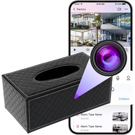 Mini-Kamera in einer Taschentuchbox TC01 WiFi