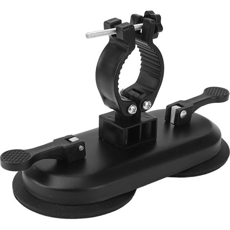 Ce pistolet de massage à ventouse murale libère vos mains et convient à l'automassage du cou, de la taille et du dos. (1/5)