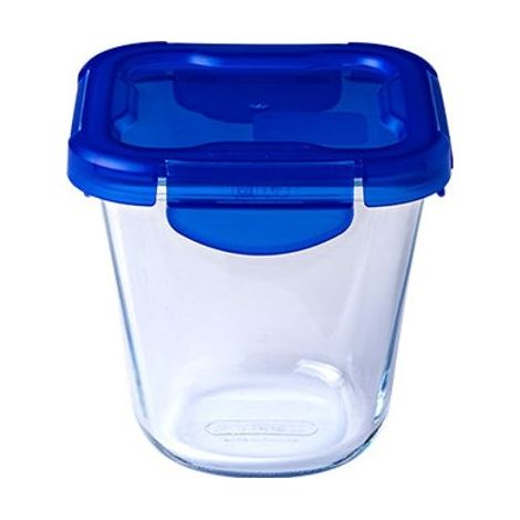 Scatola Quadrata Alta 12 x 12 cm / 0,8 L - Cook & Go - Pyrex (1/4)