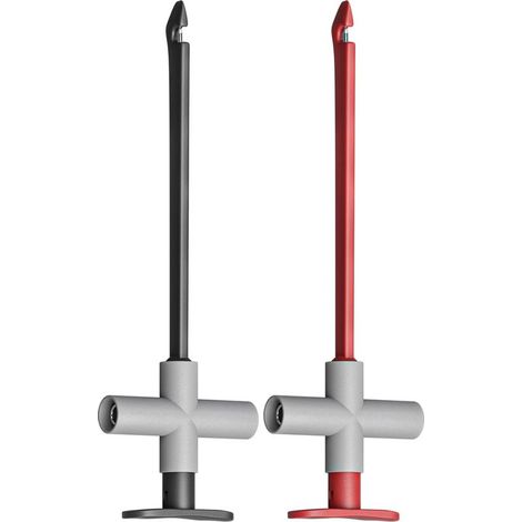 2 pièces Pince de sonde de perçage de Fil Pince de perçage d'isolation sonde de Test Automobile Outil de Test de réparation de Voiture Automatique (1/5)