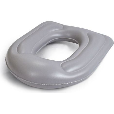 Coussin de siège de toilette gonflable, coussin surélevé en forme de beignet, siège de toilette réglable en hauteur, soulagement de la douleur du coccyx (1/5)