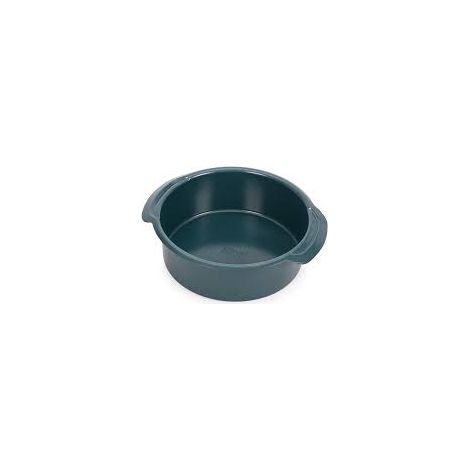 Runde antihaftbeschichtete Kuchenform Joseph Joseph Nest Bake de 20 cm - Mit integrierten Griffen für eine einfache und sichere Handhabung, ideal zum Backen kleiner Kuchen.