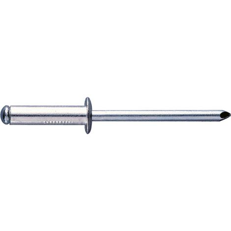 20 Rivet aluminium 4,0x08,tête bombée,résistant,bricolage