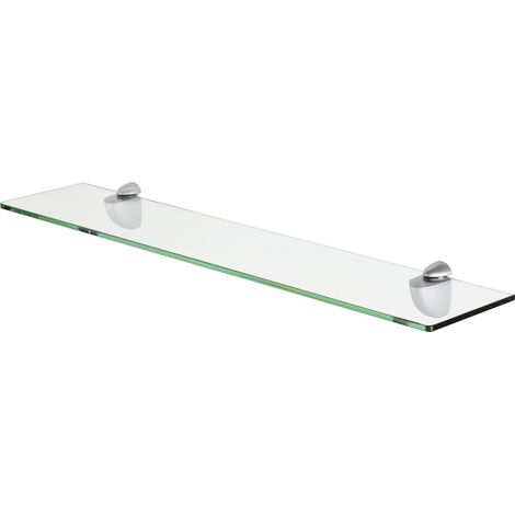 Dolle Glasboden Promo 60 x 15 x 0,6 cm silber Wandregal