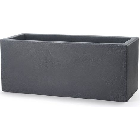 Fioriera rettangolare bronzo 115x50 cm h 50 mod. Schio cassa
