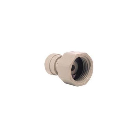 Raccord union filetage f 5/8' bsp x push fit 3/8'' John Guest