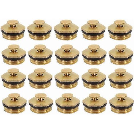Lot de 20 têtes d'arrosage en laiton orientables à 360° pour l'irrigation de jardin-AquaForge (1/5)