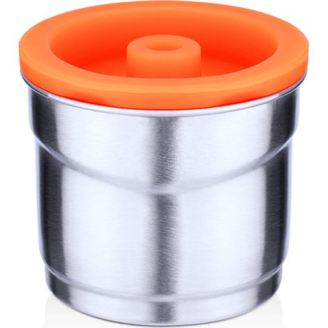 Cápsulas de café recargables de acero inoxidable, compatibles con las cafeteras illy. (1/5)