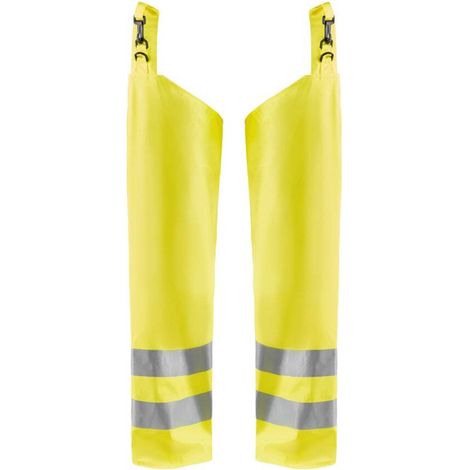 Stivale di pioggia ad alta visibilità livello 1 - Taglia unica Giallo fluorescente (1/4)